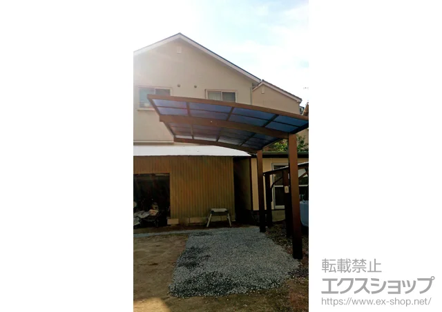 広島県広島市のYKKAPのカーポート レイナポートグラン　積雪～20cm対応 施工例