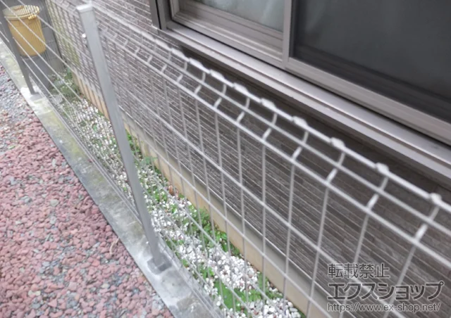 �_�ސ쌧���l�s��LIXIL ���N�V��(TOEX)�̃t�F���X�E��E�� �n�C�O���b�h�t�F���X�@UF8�^�@�t���[�|�[���^�C�v �{�H��