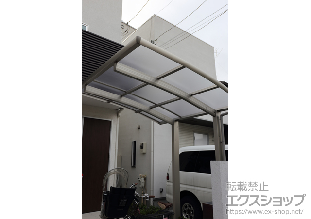 東京都杉並区ののサイクルポート・駐輪場 レイナポートグランミニ 積雪〜20cm対応 施工例