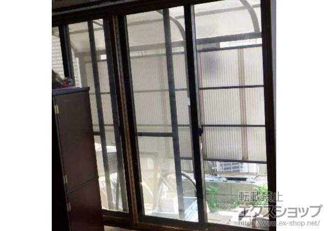 愛知県西尾市のの二重窓（内窓） プラマードU 引違い窓2枚建 施工例