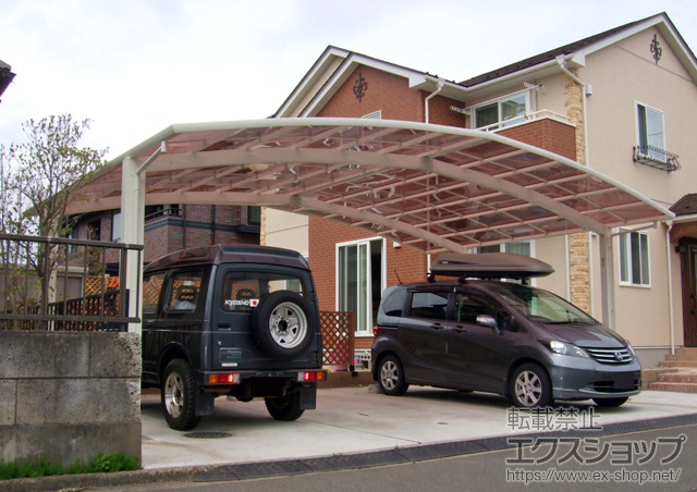 宮城県仙台市ののカーポート レイナトリプルポートグラン　積雪〜20cm対応 施工例