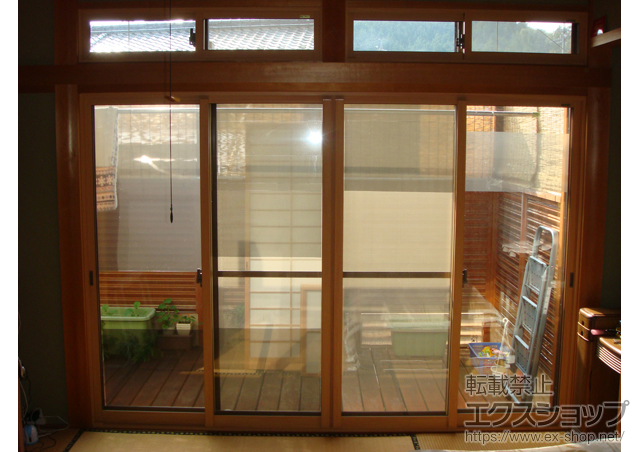 岐阜県山県市のの二重窓（内窓） インプラス ダストバリア仕様 引違い窓 施工例