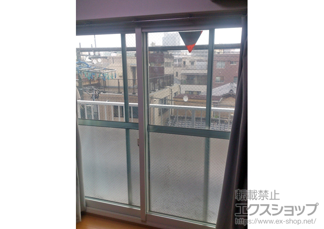 東京都台東区のの二重窓（内窓） インプラス ダストバリア仕様 引違い窓 施工例