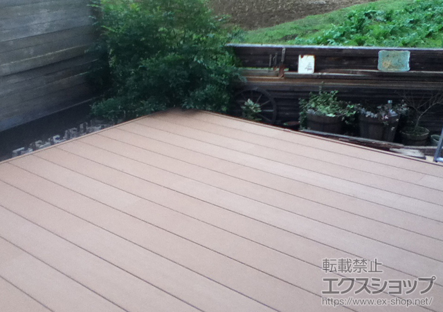 東京都八王子市ののウッドデッキ リウッドデッキ 200 施工例