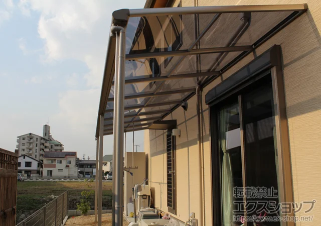 ���Ɍ����Ð�s��YKKAP�̃e���X���� ���F�N�^�[�e���X F�^ �e���X�^�C�v �A�� �ϐ�`20cm�Ή�+�݂艺�������� �����O 2�{�� �{�H��