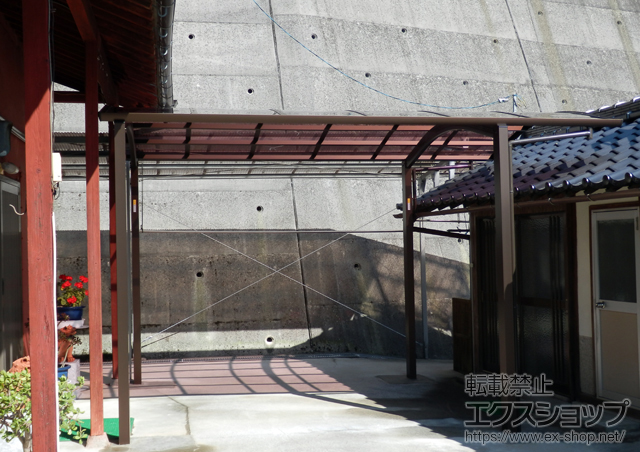 愛媛県宇和島市ののカーポート レイナワンポートグラン　積雪〜20cm対応 施工例