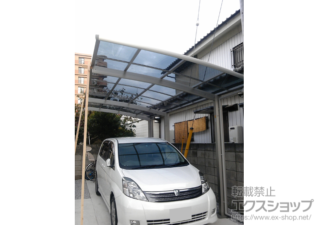 埼玉県さいたま市ののカーポート レイナポートグラン 延長　積雪〜20cm対応 施工例