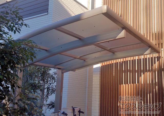 千葉県柏市ののカーポート レイナポートグランミニ 積雪〜20cm対応 施工例