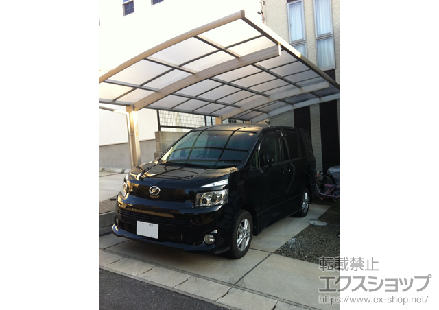 愛知県日進市ののカーポート レイナポートグラン 延長　積雪〜20cm対応 施工例