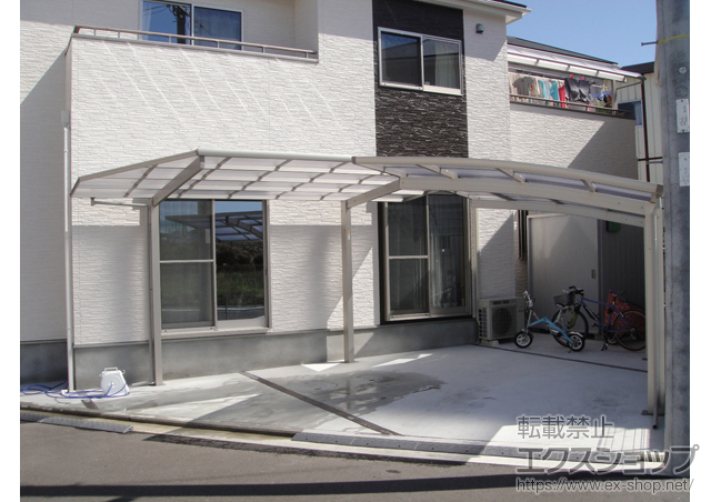 大阪府堺市ののカーポート エフルージュグラン　積雪〜20cm対応 施工例