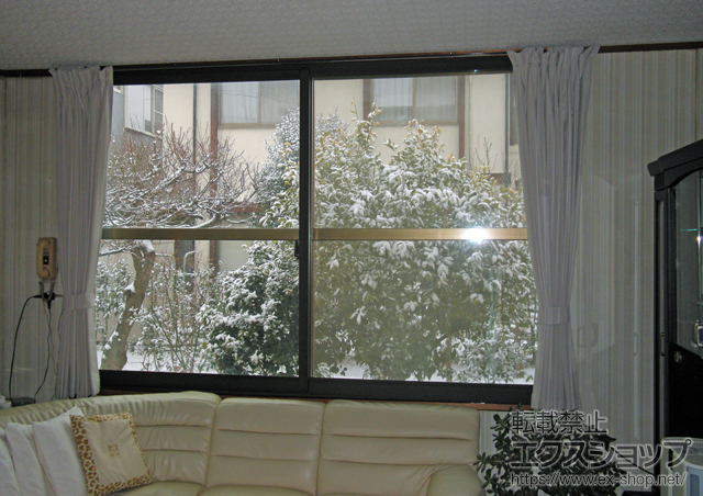 埼玉県東松山市のの二重窓（内窓） インプラス ダストバリア仕様 引違い窓 施工例