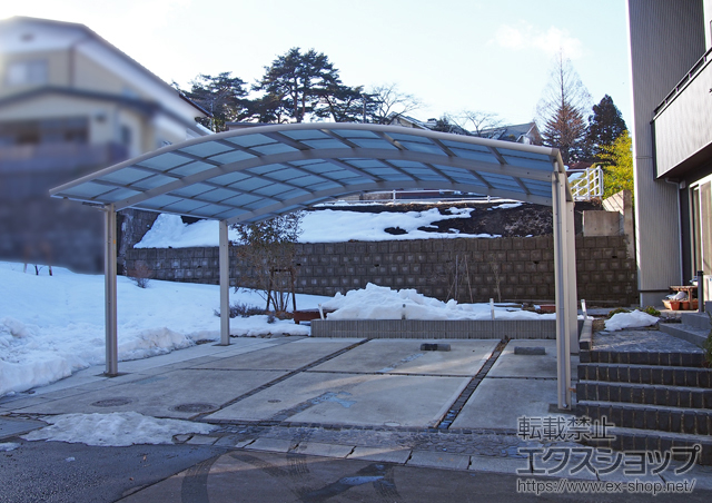 宮城県仙台市ののカーポート レイナツインポートグラン　積雪〜20cm対応 施工例