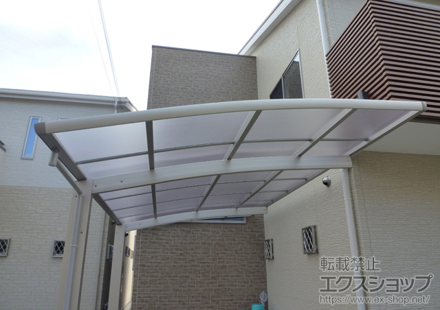 大阪府豊中市ののカーポート レイナポートグラン　積雪〜20cm対応 施工例