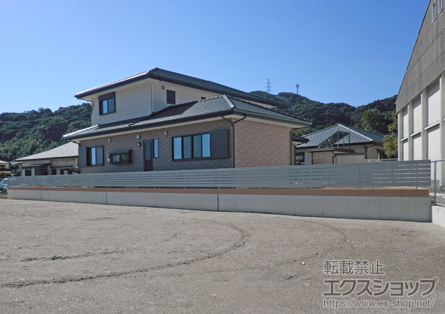 長崎県長崎市ののフェンス・柵 ジオーナフェンス YS型 施工例