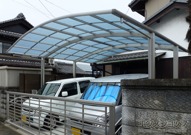 愛知県清須市ののカーポート レイナツインポートグラン　積雪〜20cm対応 施工例