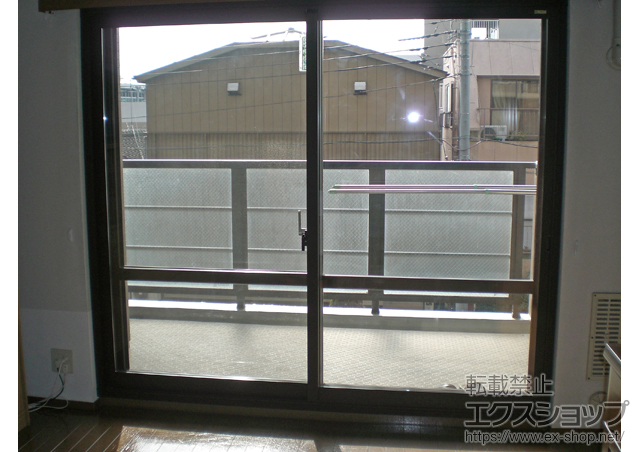 東京都葛飾区のの二重窓（内窓） インプラス(ダストバリア)引違い窓2枚 施工例