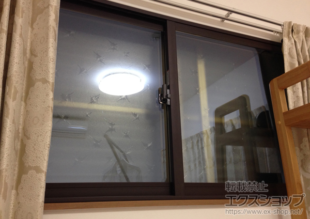 大阪府枚方市のの二重窓（内窓） インプラス ダストバリア仕様 引違い窓 2枚建 施工例