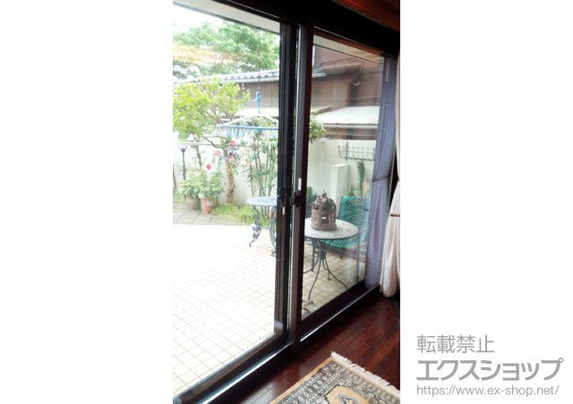 東京都世田谷区のの二重窓（内窓） インプラス(ダストバリア)引違い窓2枚建て 施工例