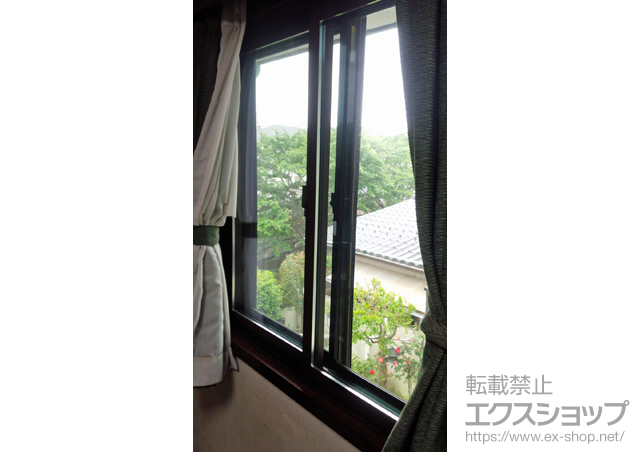東京都世田谷区のの二重窓（内窓） インプラス(ダストバリア)引違い窓2枚建て 施工例