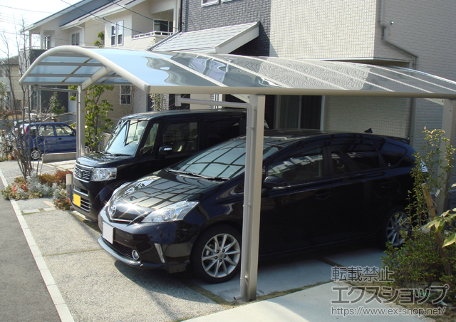 福岡県福岡市ののカーポート レイナツインポートグラン　積雪〜20cm対応 施工例