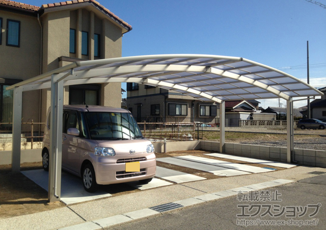 愛知県安城市ののカーポート レイナトリプルポートグラン　積雪〜20cm対応 施工例