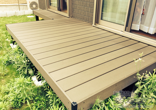 神奈川県横浜市ののウッドデッキ ひとと木 施工例