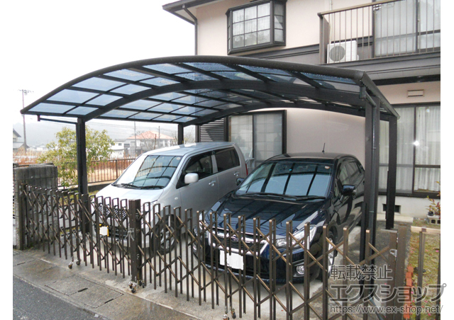 滋賀県大津市ののカーポート レイナツインポートグラン　積雪〜20cm対応 施工例