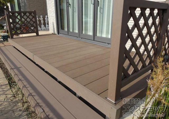 ���Ɍ��ԕ�s��YKKAP�̃E�b�h�f�b�L ���E�b�h�f�b�L 200�{�i�� 1�i(���ʃ^�C�v)+���E�b�h�f�b�L�t�F���X2�^<���`�X�i�q> �{�H��