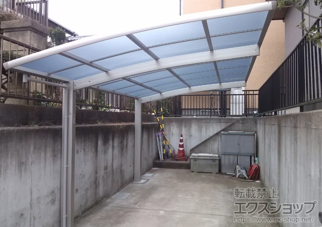 千葉県松戸市のYKKAPのカーポート レイナポートグラン　積雪～20cm対応 施工例