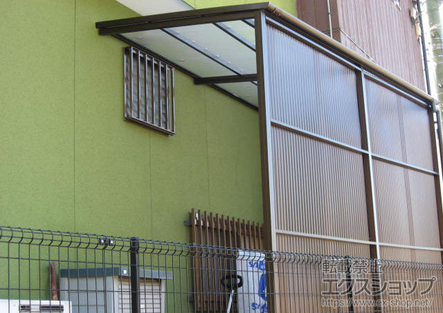 静岡県浜松市ののストックヤード ストックヤードII オープンタイプ 積雪~20cm対応 施工例