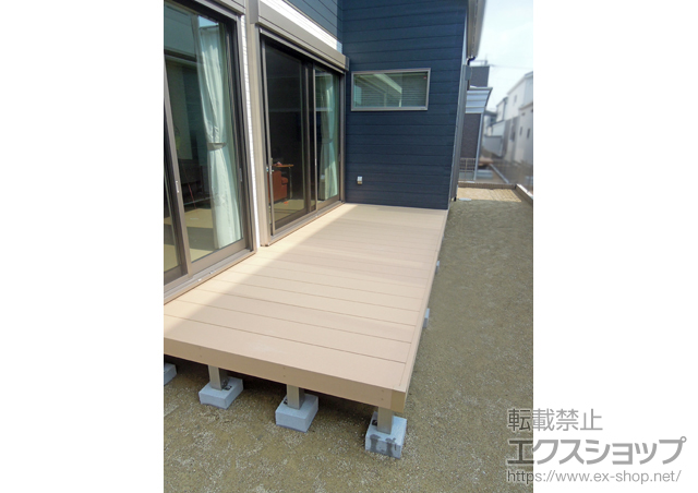 兵庫県三田市ののウッドデッキ リウッドデッキ 200 施工例