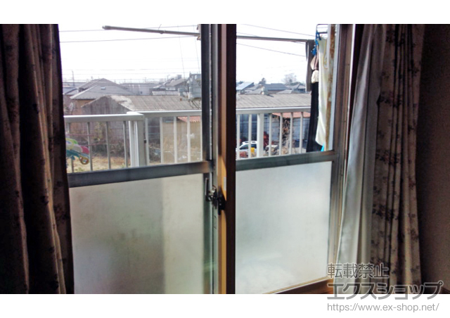 埼玉県鴻巣市のの二重窓（内窓） インプラス(ダストバリア)引き違い窓2枚建て 施工例