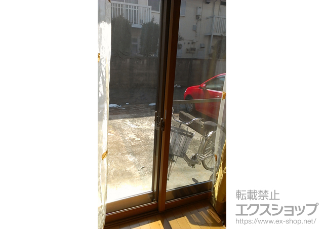 東京都太田区のの二重窓（内窓） インプラス ダストバリア仕様 引違い窓 2枚建 施工例