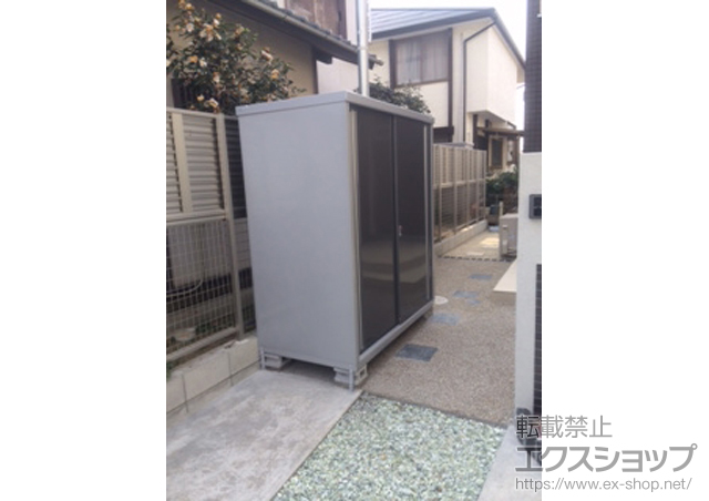 愛知県江南市のの物置・屋外倉庫 シンプリー 一般型(ＭＪＮ-179Ｅ ＰＧ) 施工例