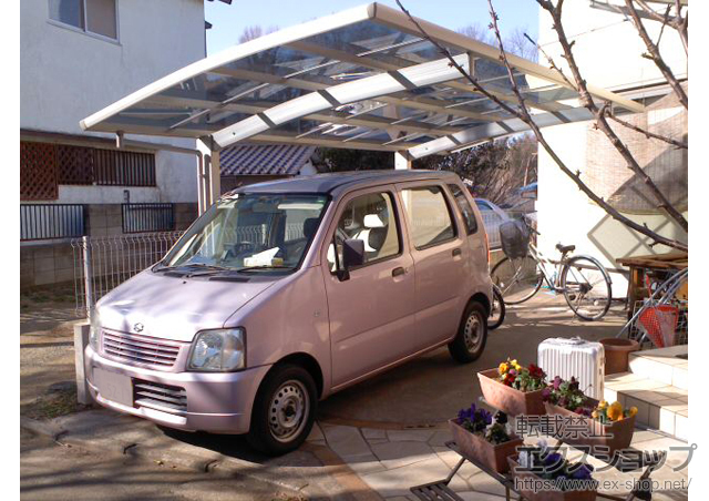 千葉県船橋市ののカーポート プレシオスポート 積雪〜20cm対応 施工例