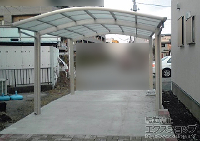 神奈川県海老名市ののカーポート レイナワンポートグラン　積雪〜20cm対応 施工例