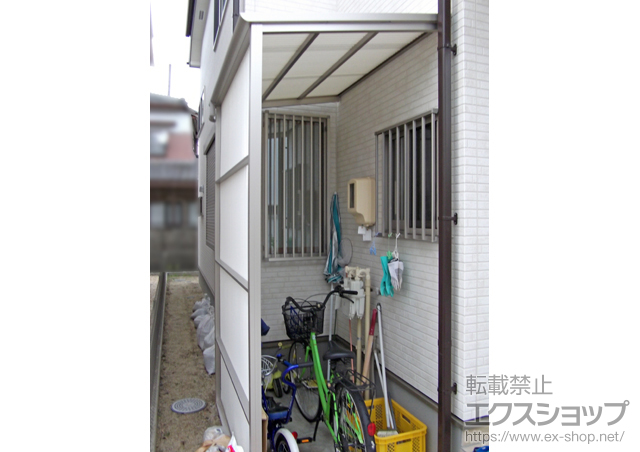 愛知県名古屋市ののストックヤード ストックヤードII オープンタイプ 積雪〜20?対応 施工例