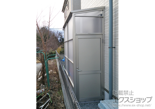 神奈川県横浜市ののストックヤード ストックヤードII 両側ドア付きタイプ 積雪〜20cm対応 施工例