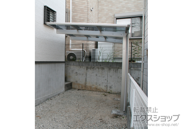 神奈川県横浜市ののサイクルポート・駐輪場 エフルージュグランミニ 積雪〜20cm対応 施工例