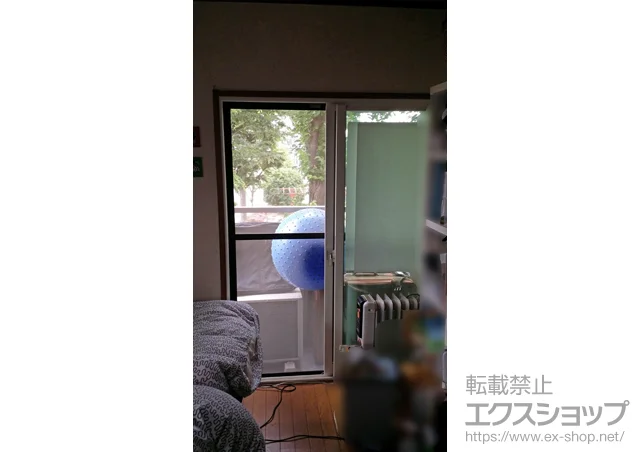 東京都練馬区のLIXIL リクシル（トステム）の内窓（二重窓・二重サッシ） インプラス(ダストバリア) 引違い窓2枚建 施工例