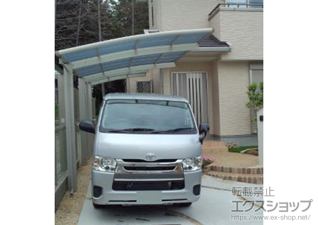 奈良県奈良市ののカーポート レイナポートグラン　積雪〜20cm対応 施工例
