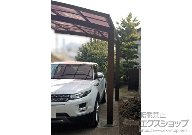 香川県坂出市ののカーポート レイナポートグラン　積雪〜20cm対応 施工例