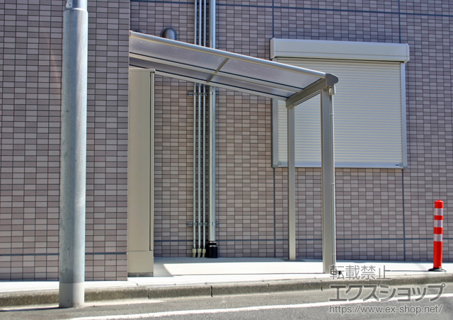 東京都福生市ののテラス屋根 ヴェクターテラス F型 テラスタイプ 単体 積雪〜20cm対応 施工例