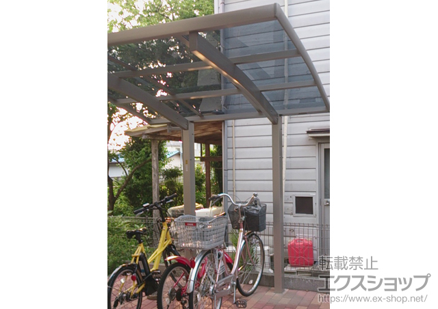 東京都八王子市ののサイクルポート・駐輪場 レイナポートグランミニ 積雪〜20cm対応 施工例