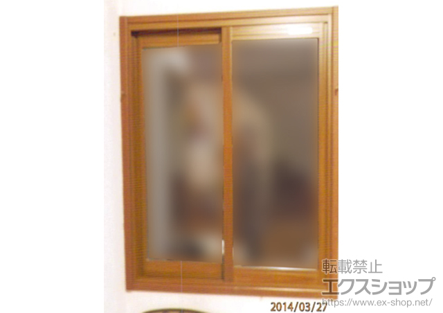 愛媛県松山市のの二重窓（内窓） プラマードU 引違い窓2枚建 施工例