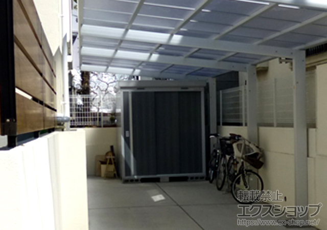 東京都あきる野市のの物置・屋外倉庫 ネクスタ 一般型 施工例