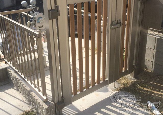 愛知県名古屋市ののフェンス・柵 ハイサモア　フリーポールタイプ 施工例