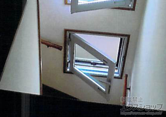 千葉県船橋市のの二重窓（内窓） インプラス(ダストバリア) 開き窓 内観左吊元 施工例