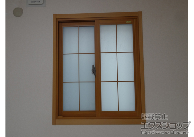 兵庫県西宮市のの二重窓（内窓） インプラス(ダストバリア) 引違い窓2枚建 施工例