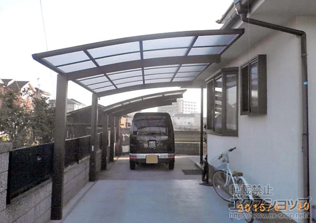 ���Ɍ��ԕ�s��YKKAP�̃J�[�|�[�g ���C�i�|�[�g�O�����@�ϐ�`20cm�Ή��{���E���T�|�[�g 2�{�� �{�H��